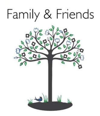freinds and family tree